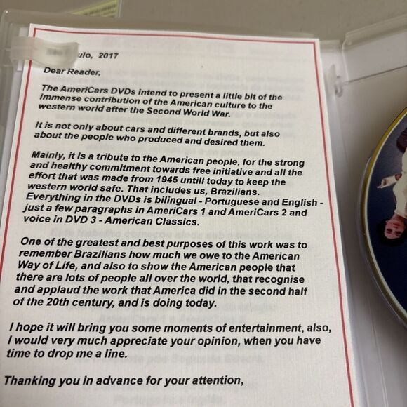 3 DVD Set: Americars: History of the American Car from 1945 Portuguese-English - Picture 3 of 8